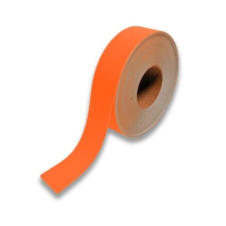 Pristine Products Orange, Industrial Floor Tape, 2'' x 100 ft Q2O